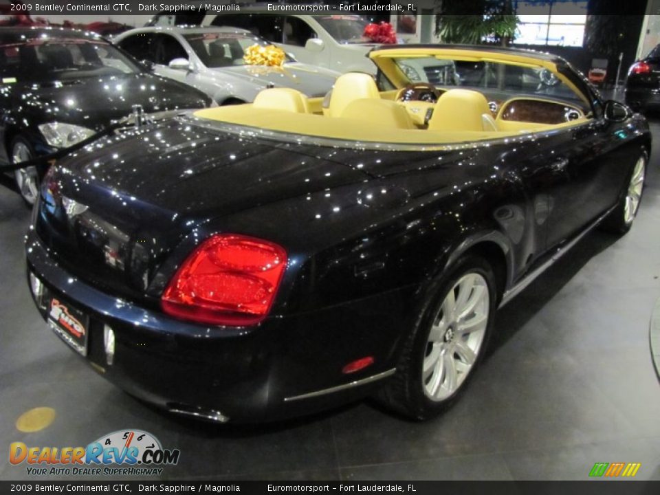 2009 Bentley Continental GTC Dark Sapphire / Magnolia Photo #21