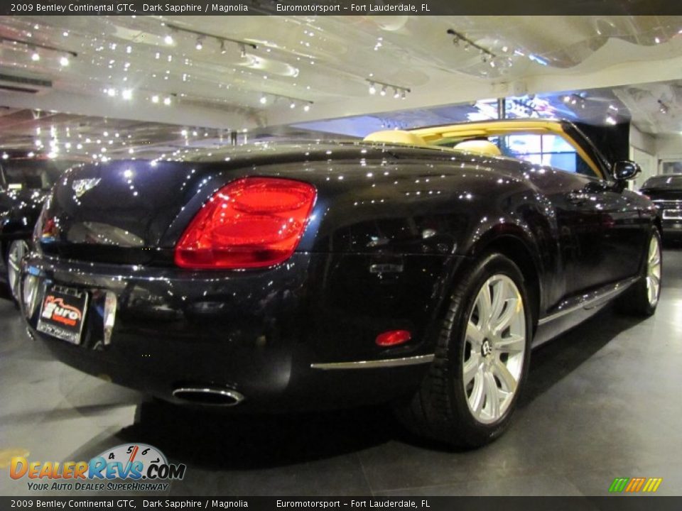 2009 Bentley Continental GTC Dark Sapphire / Magnolia Photo #22