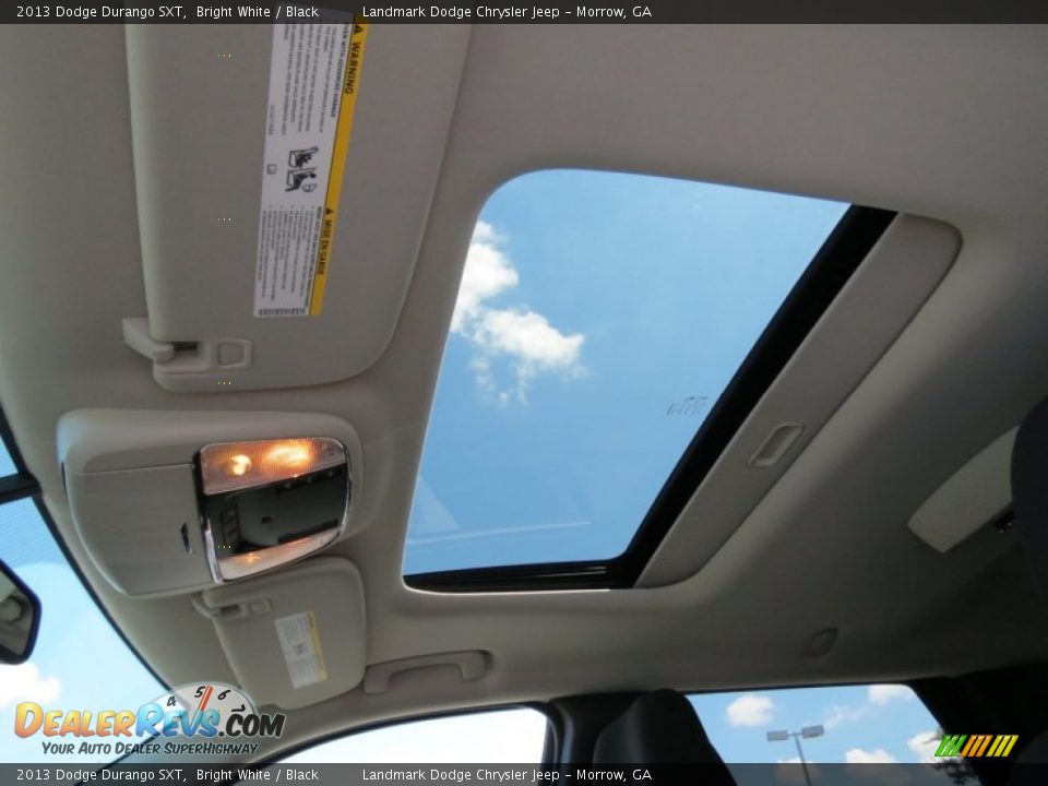 2013 Dodge Durango SXT Bright White / Black Photo #7
