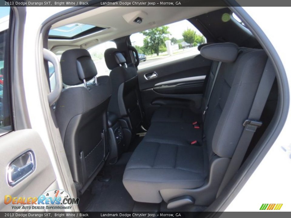 2013 Dodge Durango SXT Bright White / Black Photo #8