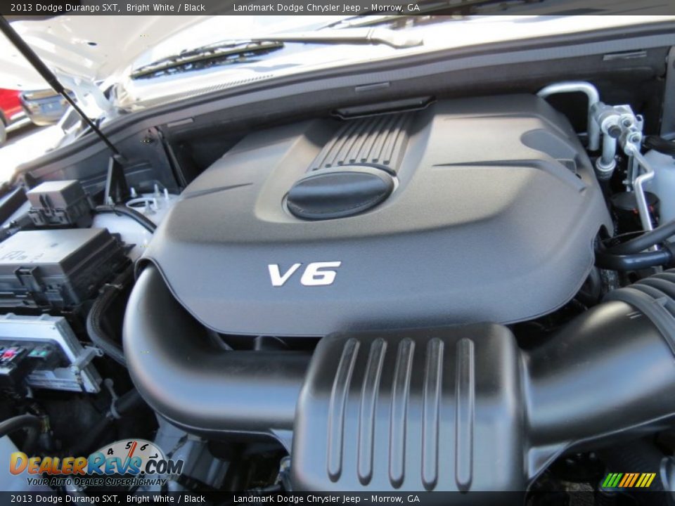2013 Dodge Durango SXT Bright White / Black Photo #10