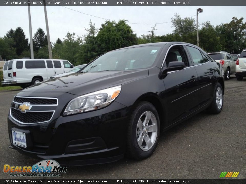 2013 Chevrolet Malibu LS Black Granite Metallic / Jet Black/Titanium Photo #1