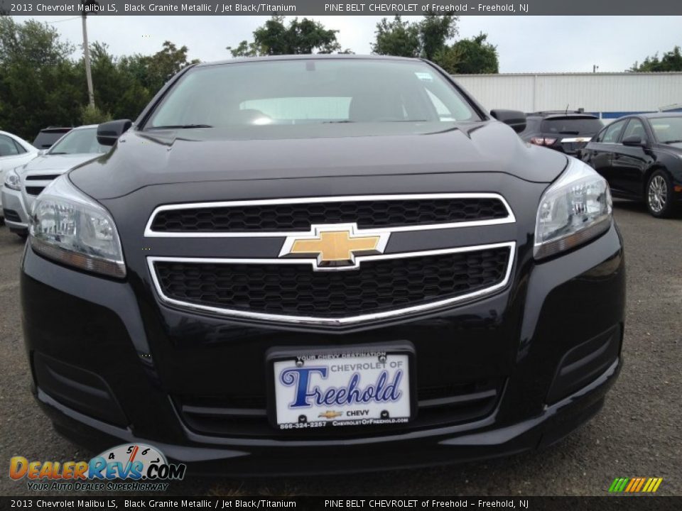 2013 Chevrolet Malibu LS Black Granite Metallic / Jet Black/Titanium Photo #2