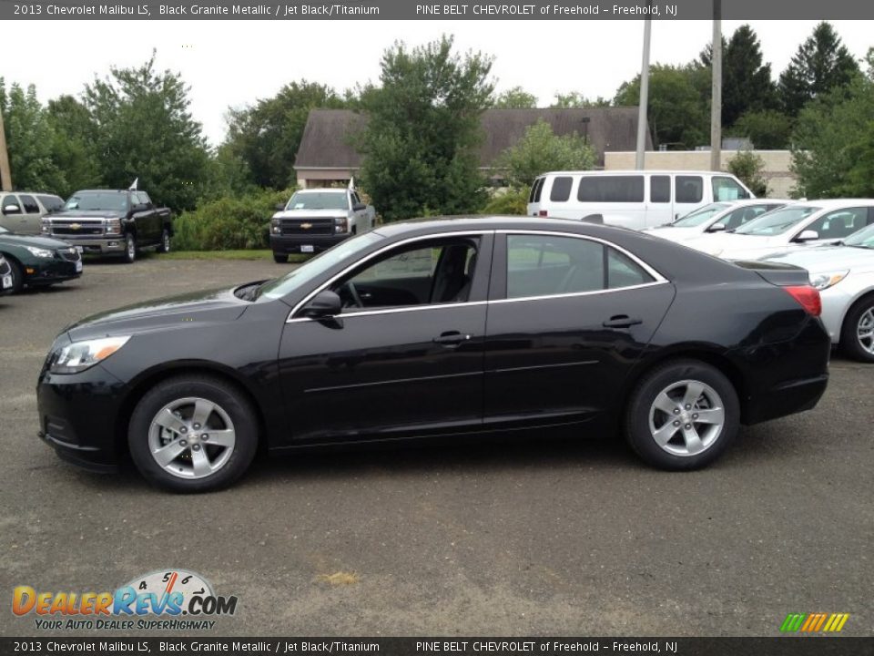 2013 Chevrolet Malibu LS Black Granite Metallic / Jet Black/Titanium Photo #3