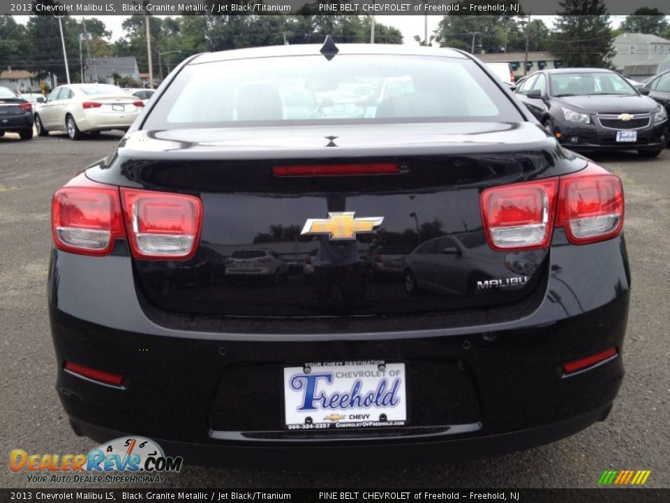 2013 Chevrolet Malibu LS Black Granite Metallic / Jet Black/Titanium Photo #5