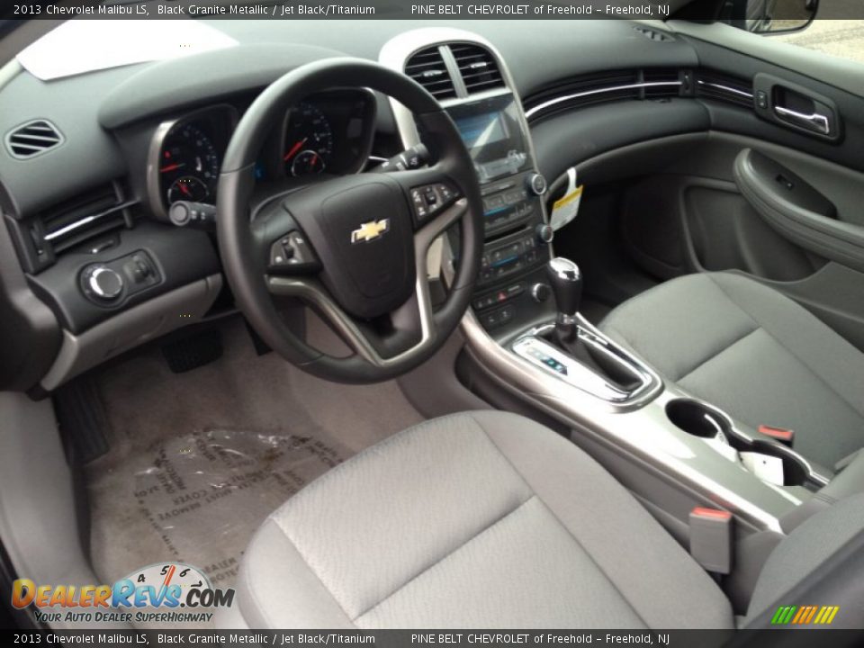 2013 Chevrolet Malibu LS Black Granite Metallic / Jet Black/Titanium Photo #7