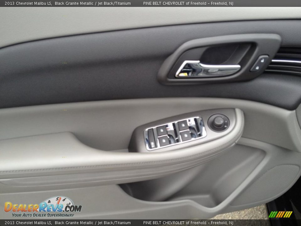 2013 Chevrolet Malibu LS Black Granite Metallic / Jet Black/Titanium Photo #8