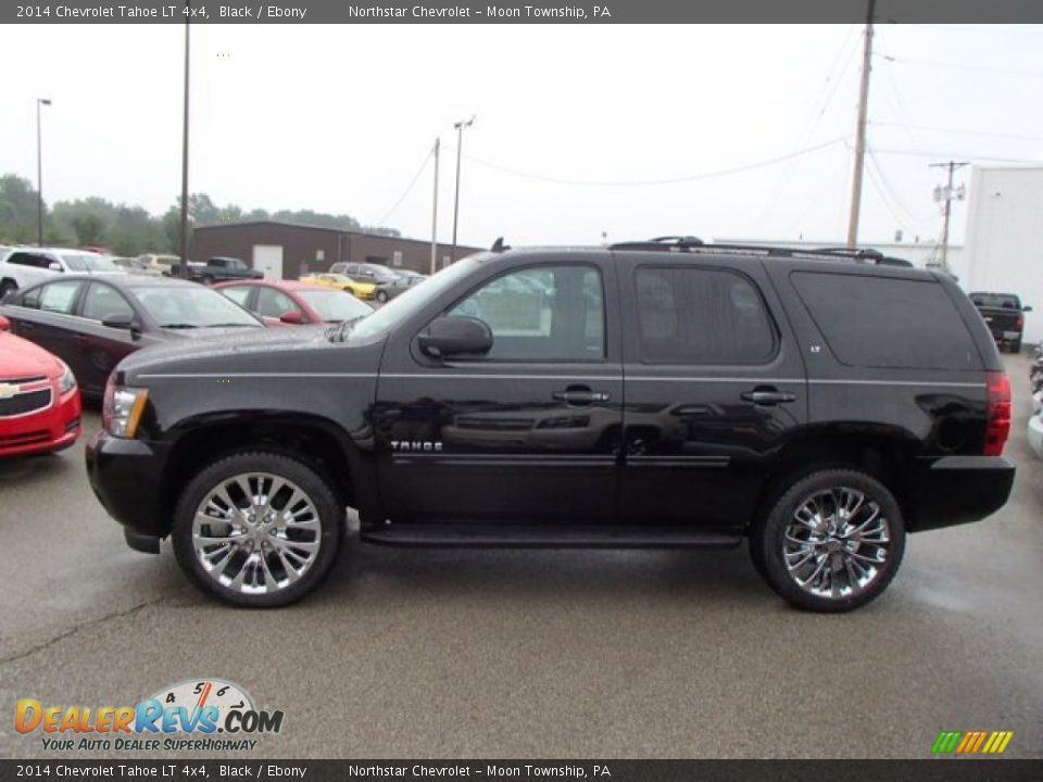 2014 Chevrolet Tahoe Lt 4x4 Black   Ebony Photo #5 