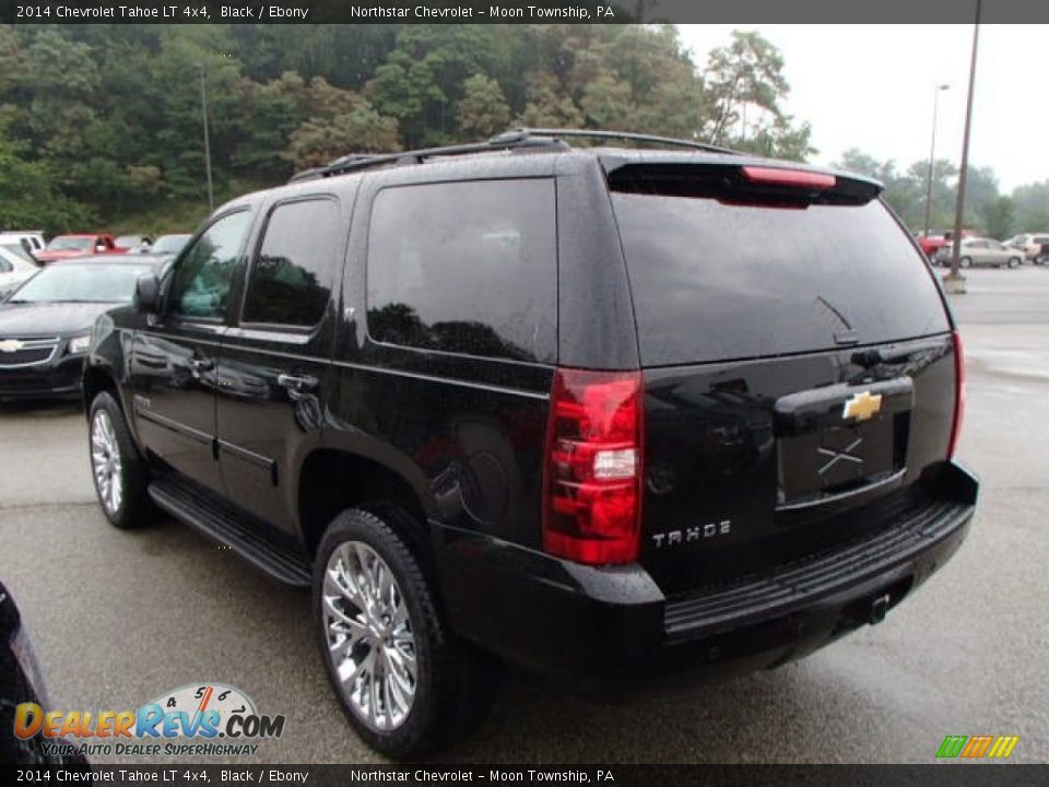 2014 Chevrolet Tahoe LT 4x4 Black / Ebony Photo #6