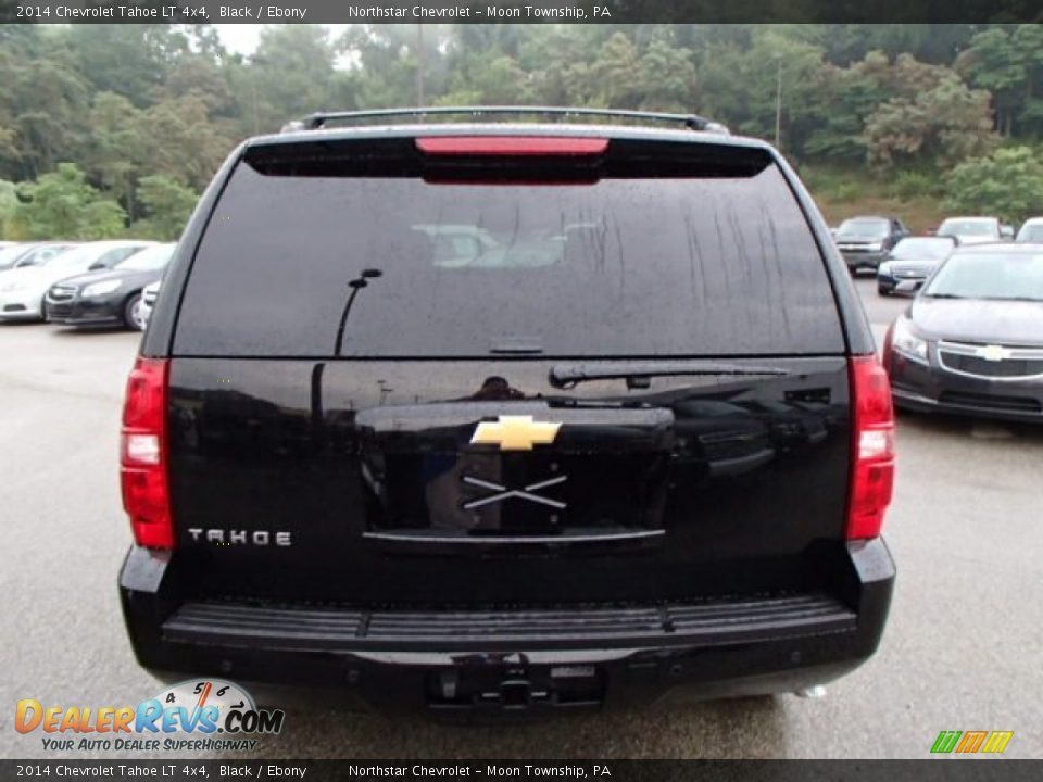 2014 Chevrolet Tahoe LT 4x4 Black / Ebony Photo #7