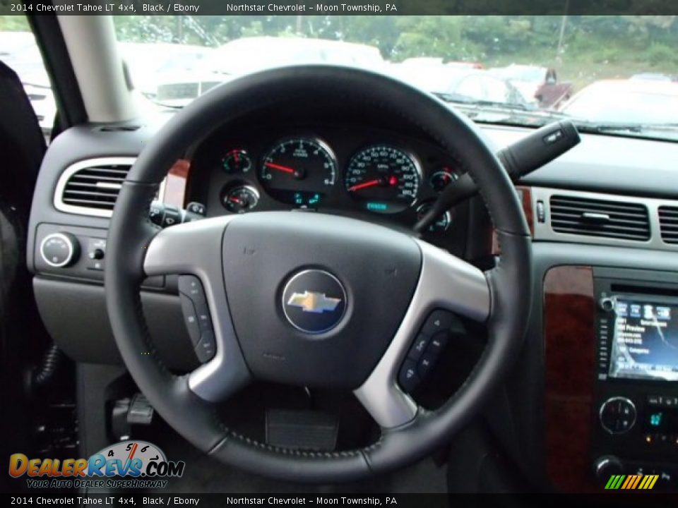 2014 Chevrolet Tahoe LT 4x4 Black / Ebony Photo #18