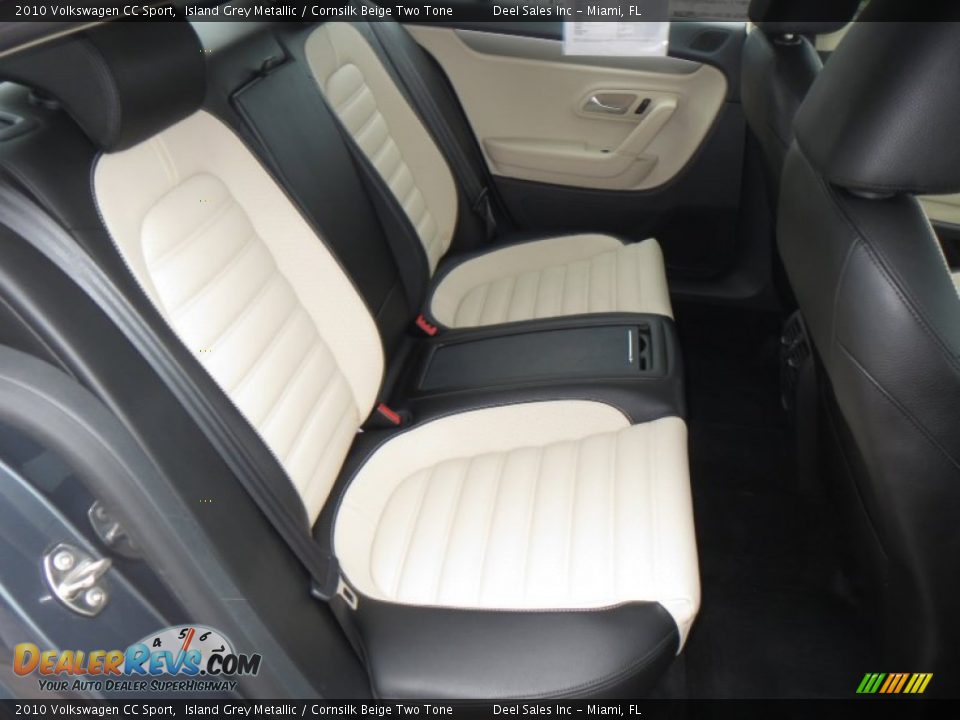 Rear Seat of 2010 Volkswagen CC Sport Photo #11