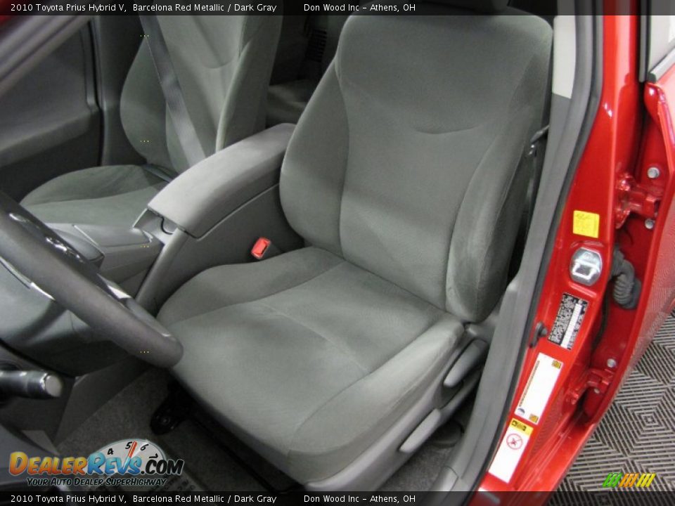 2010 Toyota Prius Hybrid V Barcelona Red Metallic / Dark Gray Photo #6
