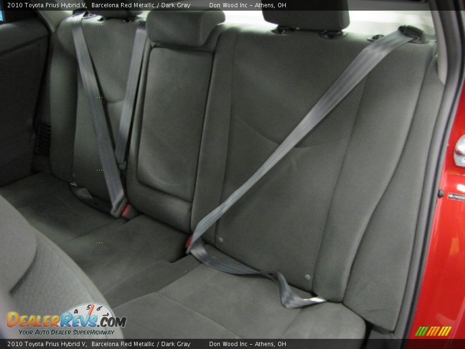 2010 Toyota Prius Hybrid V Barcelona Red Metallic / Dark Gray Photo #7