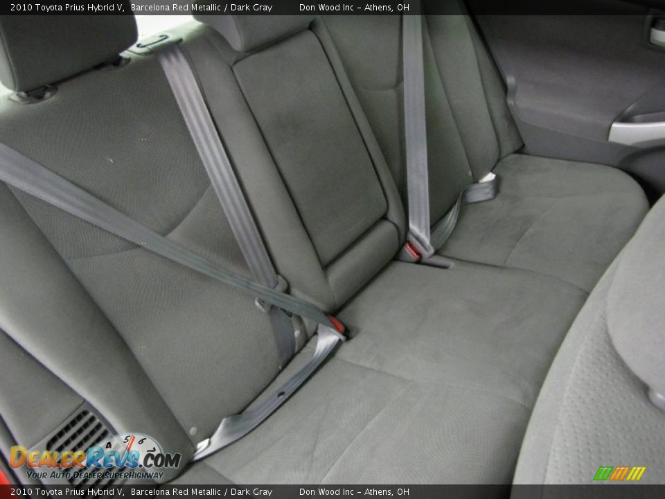 2010 Toyota Prius Hybrid V Barcelona Red Metallic / Dark Gray Photo #8