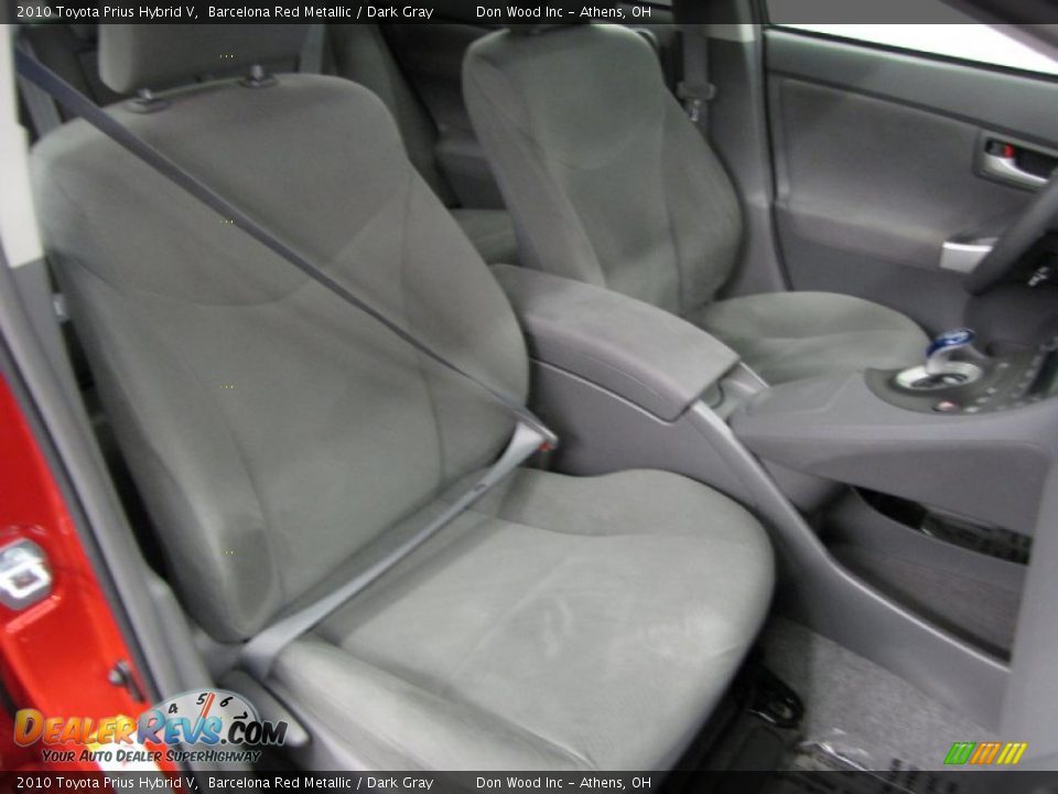 2010 Toyota Prius Hybrid V Barcelona Red Metallic / Dark Gray Photo #9