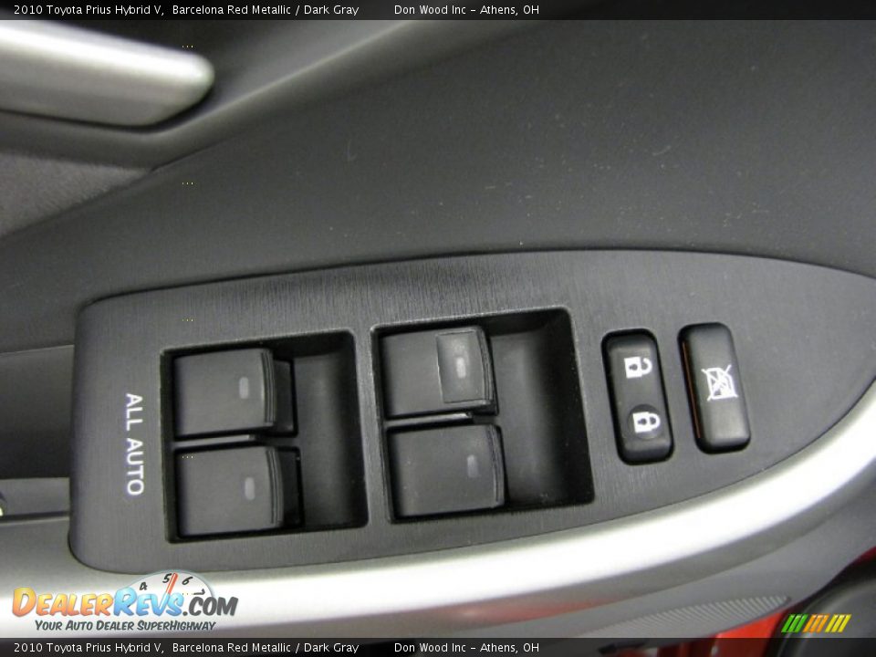 2010 Toyota Prius Hybrid V Barcelona Red Metallic / Dark Gray Photo #11