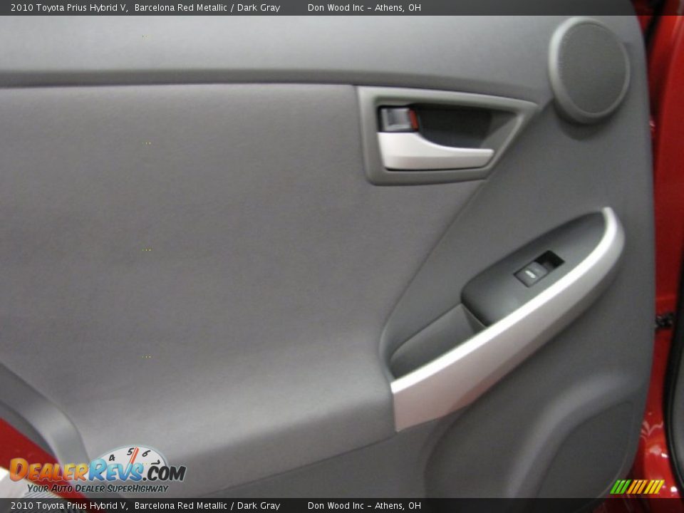 2010 Toyota Prius Hybrid V Barcelona Red Metallic / Dark Gray Photo #12