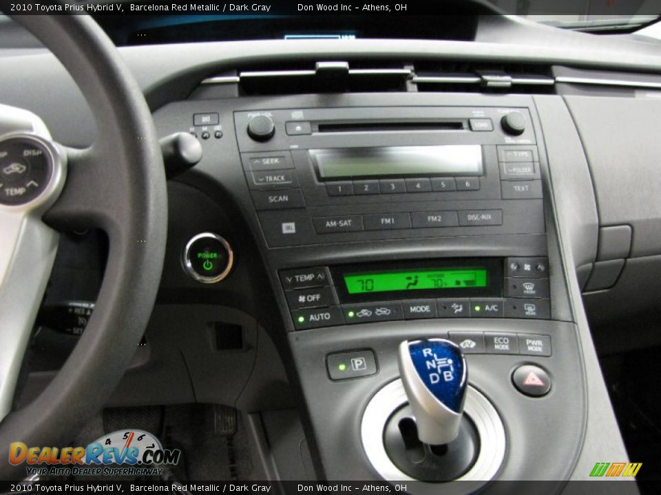 2010 Toyota Prius Hybrid V Barcelona Red Metallic / Dark Gray Photo #21