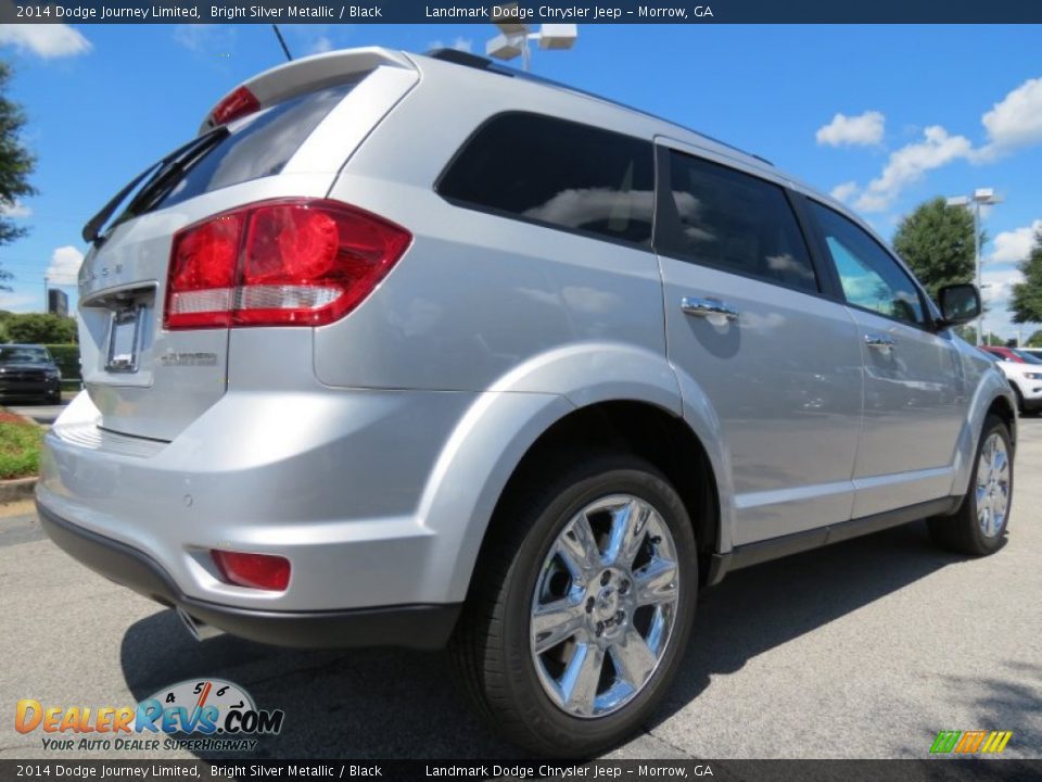 2014 Dodge Journey Limited Bright Silver Metallic / Black Photo #3