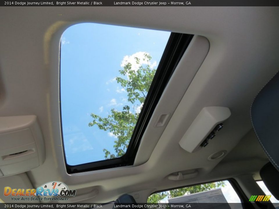 2014 Dodge Journey Limited Bright Silver Metallic / Black Photo #7