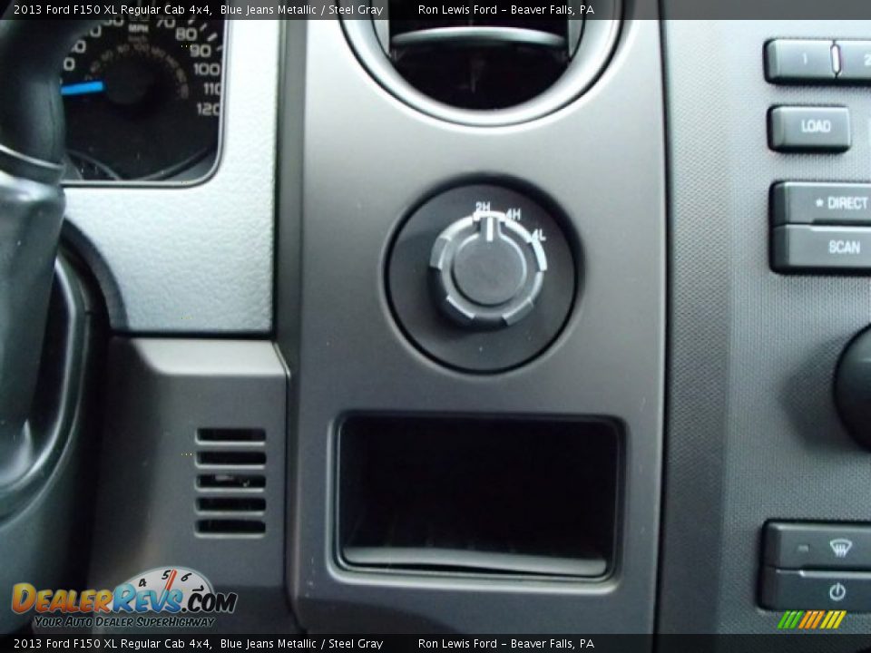 2013 Ford F150 XL Regular Cab 4x4 Blue Jeans Metallic / Steel Gray Photo #15