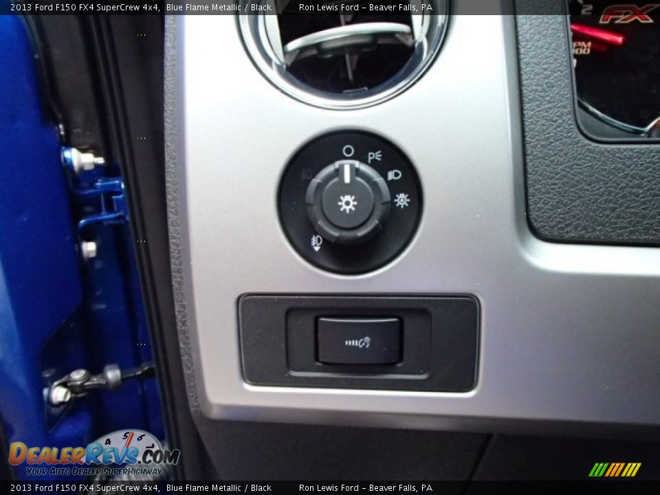 2013 Ford F150 FX4 SuperCrew 4x4 Blue Flame Metallic / Black Photo #19