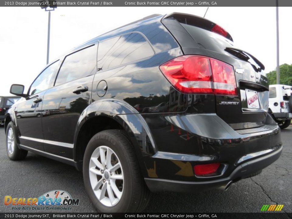 2013 Dodge Journey SXT Brilliant Black Crystal Pearl / Black Photo #5
