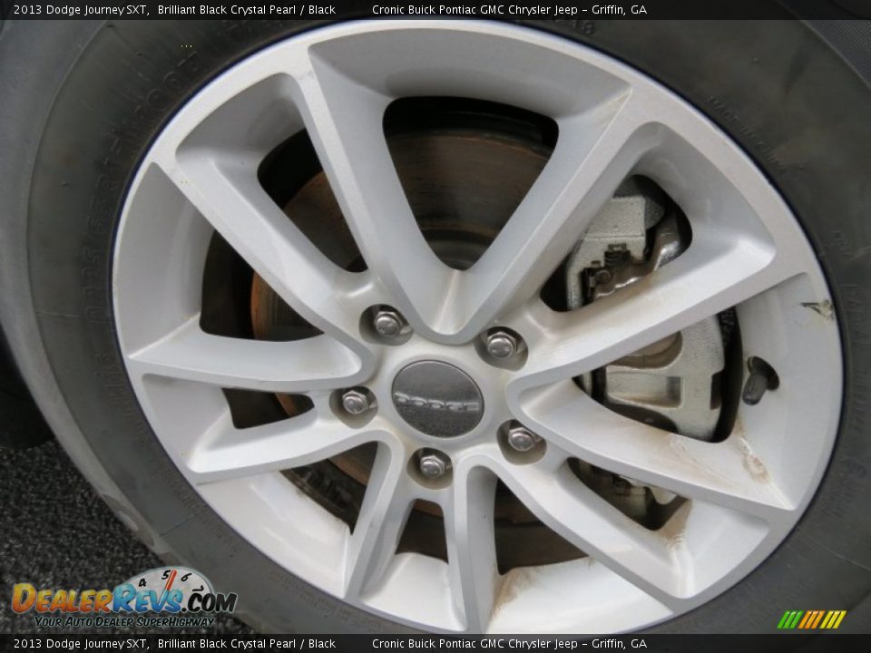 2013 Dodge Journey SXT Brilliant Black Crystal Pearl / Black Photo #9