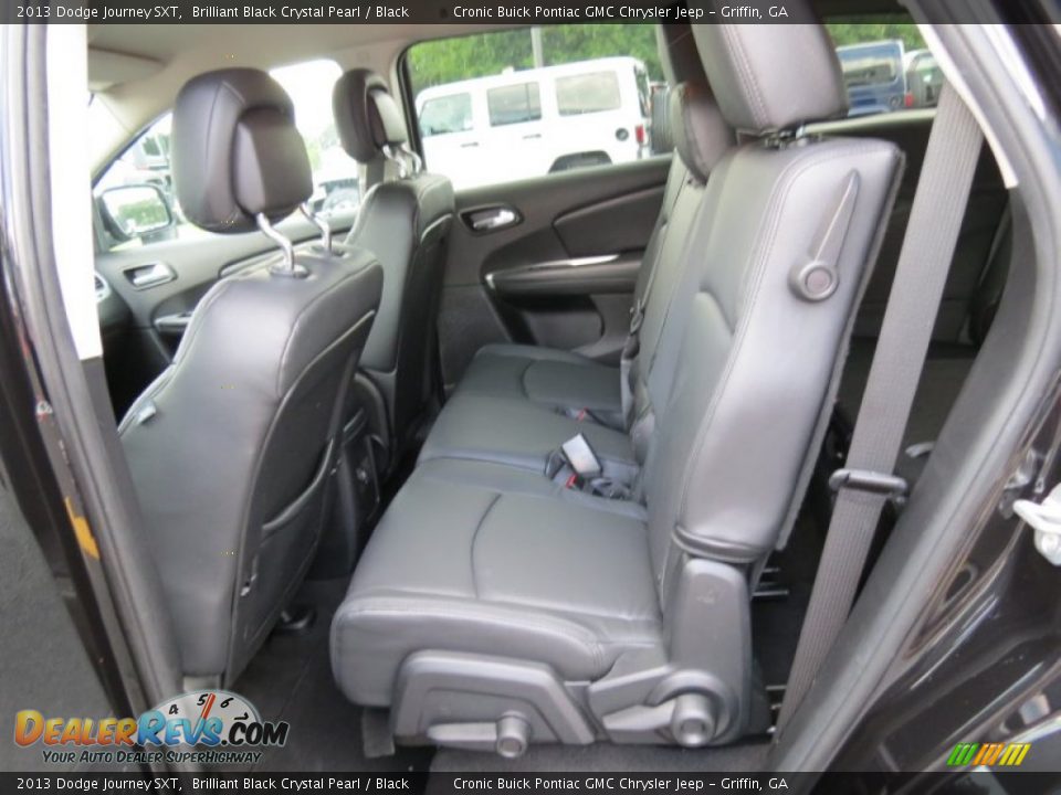2013 Dodge Journey SXT Brilliant Black Crystal Pearl / Black Photo #12