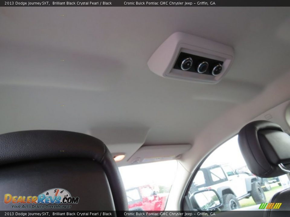 2013 Dodge Journey SXT Brilliant Black Crystal Pearl / Black Photo #14