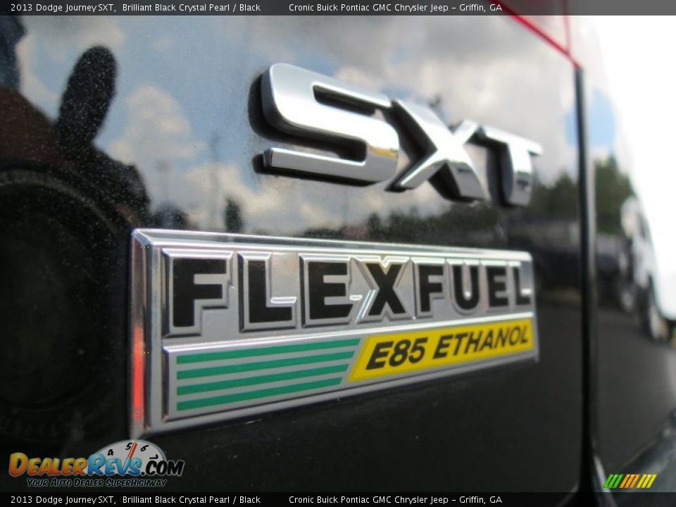 2013 Dodge Journey SXT Brilliant Black Crystal Pearl / Black Photo #15