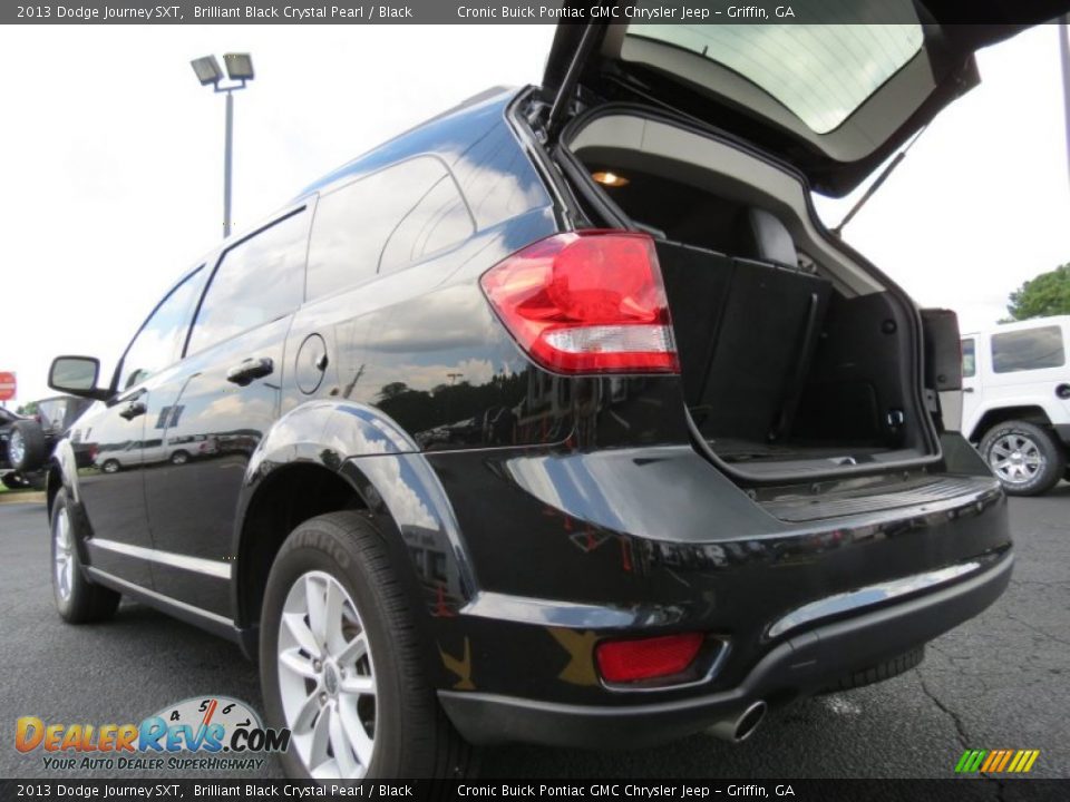 2013 Dodge Journey SXT Brilliant Black Crystal Pearl / Black Photo #16