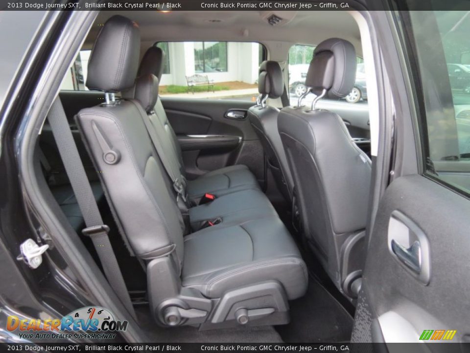 2013 Dodge Journey SXT Brilliant Black Crystal Pearl / Black Photo #17
