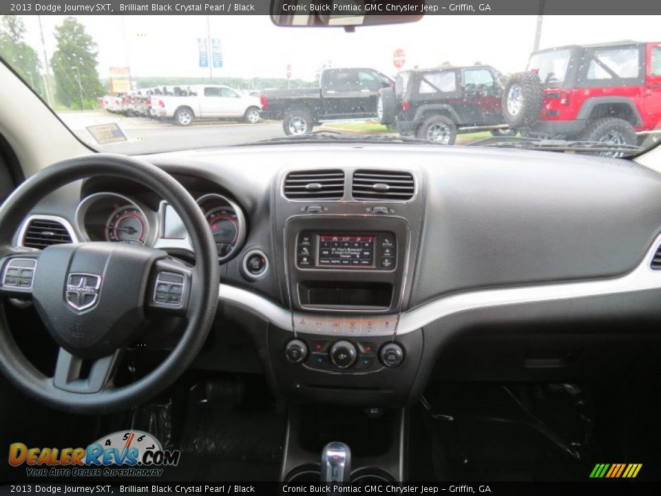 2013 Dodge Journey SXT Brilliant Black Crystal Pearl / Black Photo #20