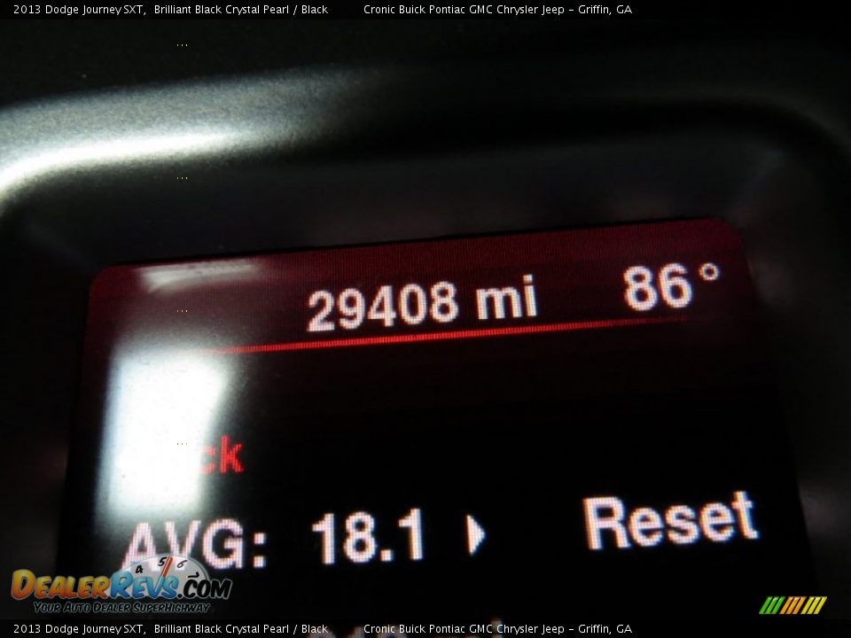 2013 Dodge Journey SXT Brilliant Black Crystal Pearl / Black Photo #24