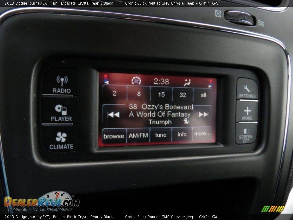 2013 Dodge Journey SXT Brilliant Black Crystal Pearl / Black Photo #26