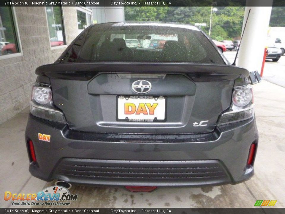 2014 Scion tC Magnetic Gray Metallic / Dark Charcoal Photo #4