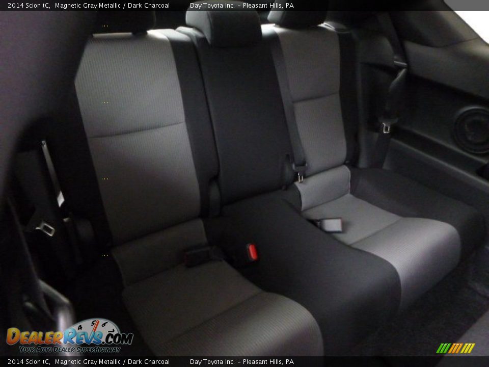 2014 Scion tC Magnetic Gray Metallic / Dark Charcoal Photo #11