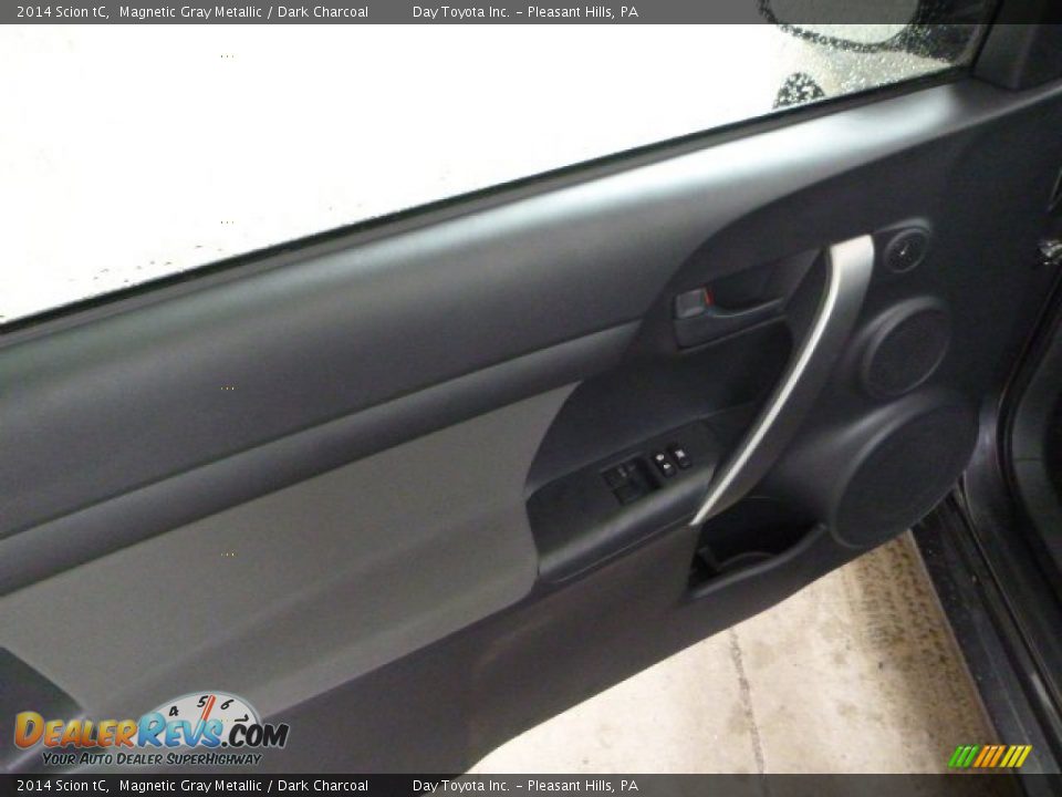2014 Scion tC Magnetic Gray Metallic / Dark Charcoal Photo #15