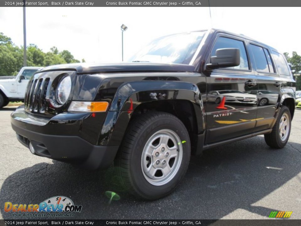 2014 Jeep Patriot Sport Black / Dark Slate Gray Photo #3