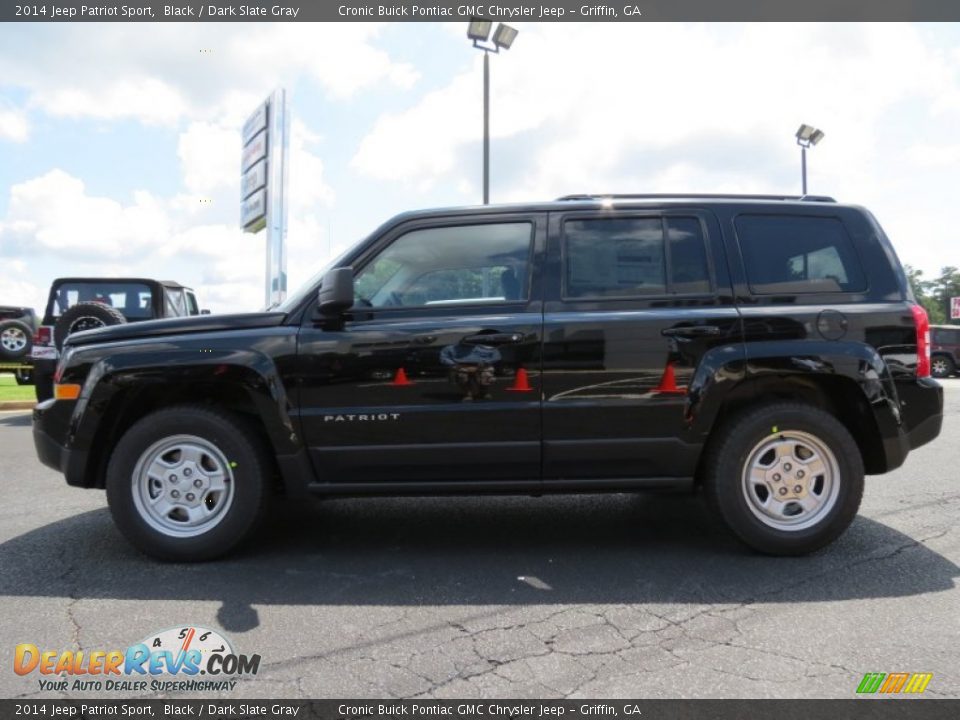 2014 Jeep Patriot Sport Black / Dark Slate Gray Photo #4