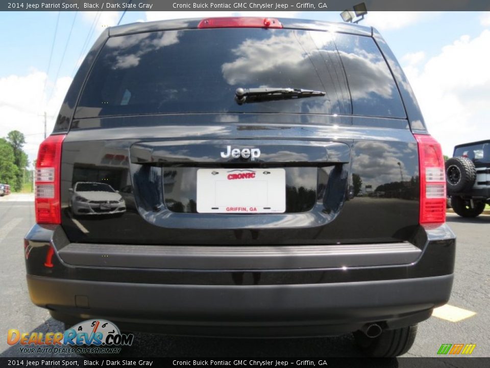 2014 Jeep Patriot Sport Black / Dark Slate Gray Photo #6