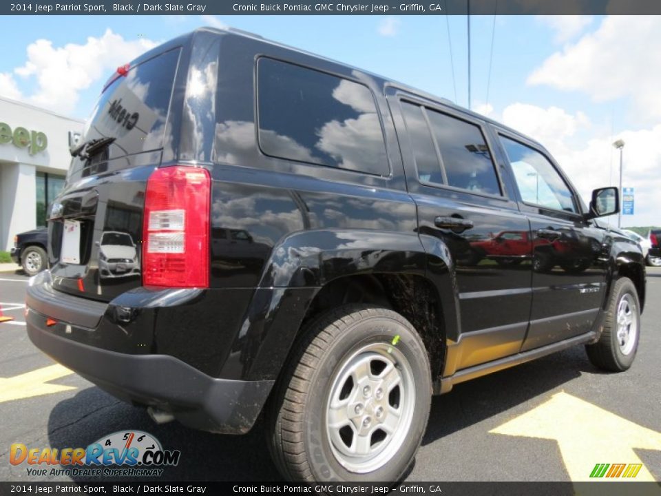 2014 Jeep Patriot Sport Black / Dark Slate Gray Photo #7