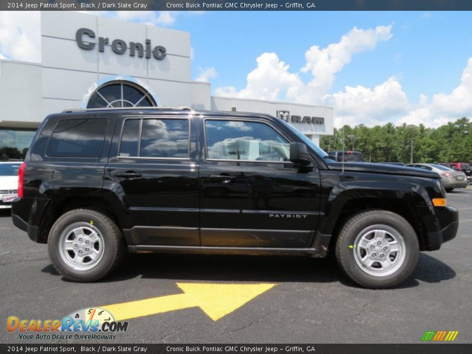2014 Jeep Patriot Sport Black / Dark Slate Gray Photo #8