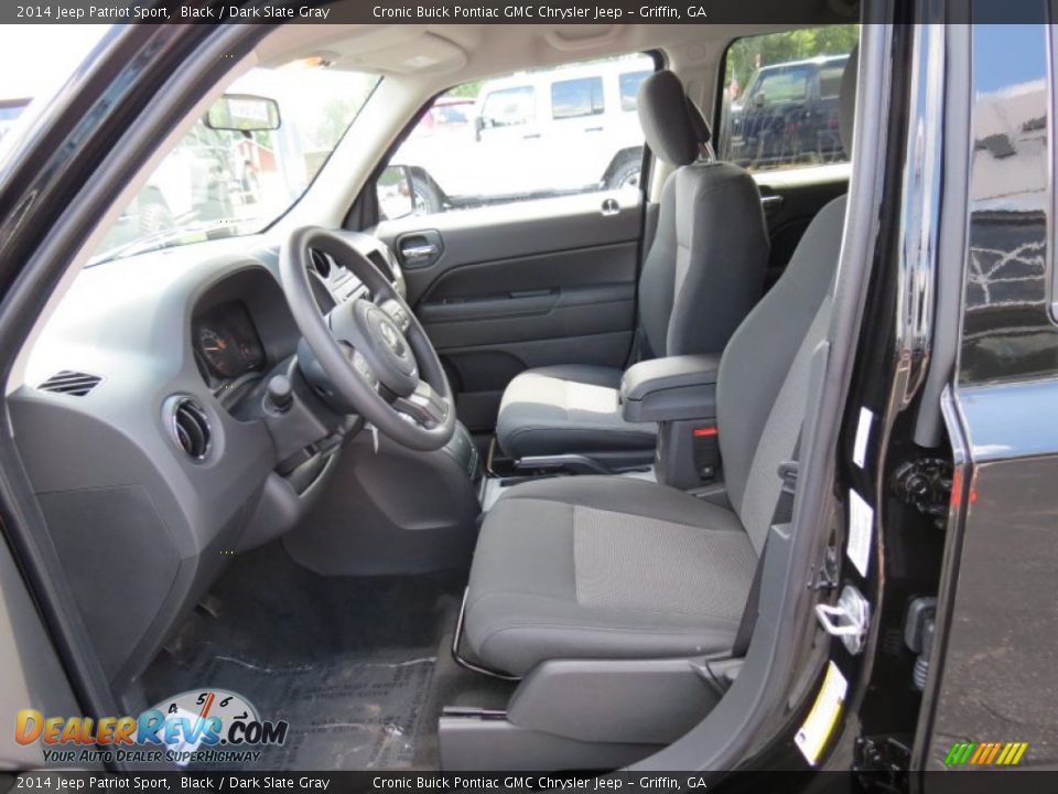 2014 Jeep Patriot Sport Black / Dark Slate Gray Photo #10