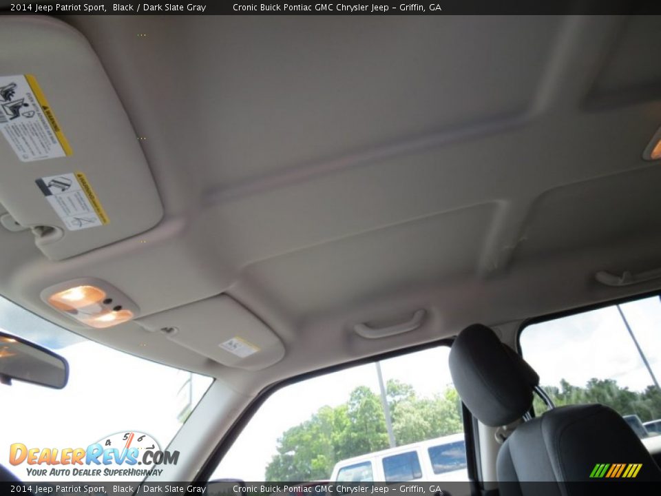 2014 Jeep Patriot Sport Black / Dark Slate Gray Photo #15
