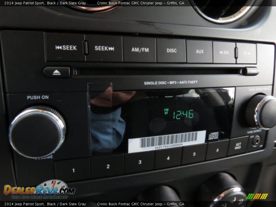 2014 Jeep Patriot Sport Black / Dark Slate Gray Photo #17