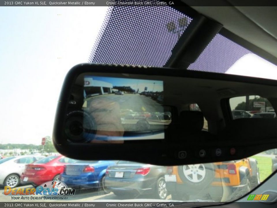 2013 GMC Yukon XL SLE Quicksilver Metallic / Ebony Photo #19