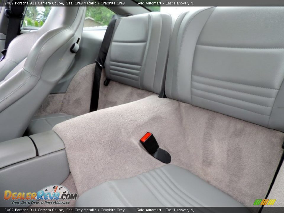 Rear Seat of 2002 Porsche 911 Carrera Coupe Photo #6